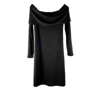 Aritzia Wilfred Free Bodycon Off-the-Shoulder Cowl Neck Mini Dress Size Small